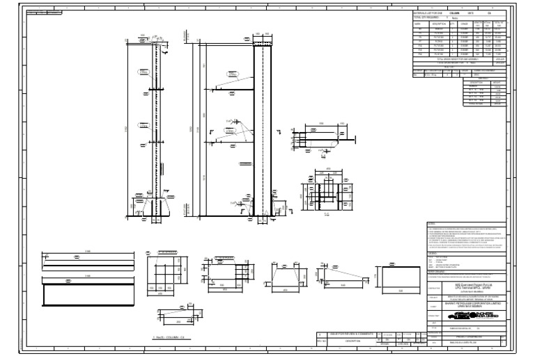 Tekla Structures Fabrication Details | PDF