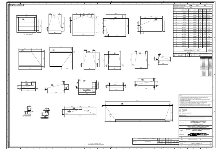 Tekla Structures Fabrication Details | PDF