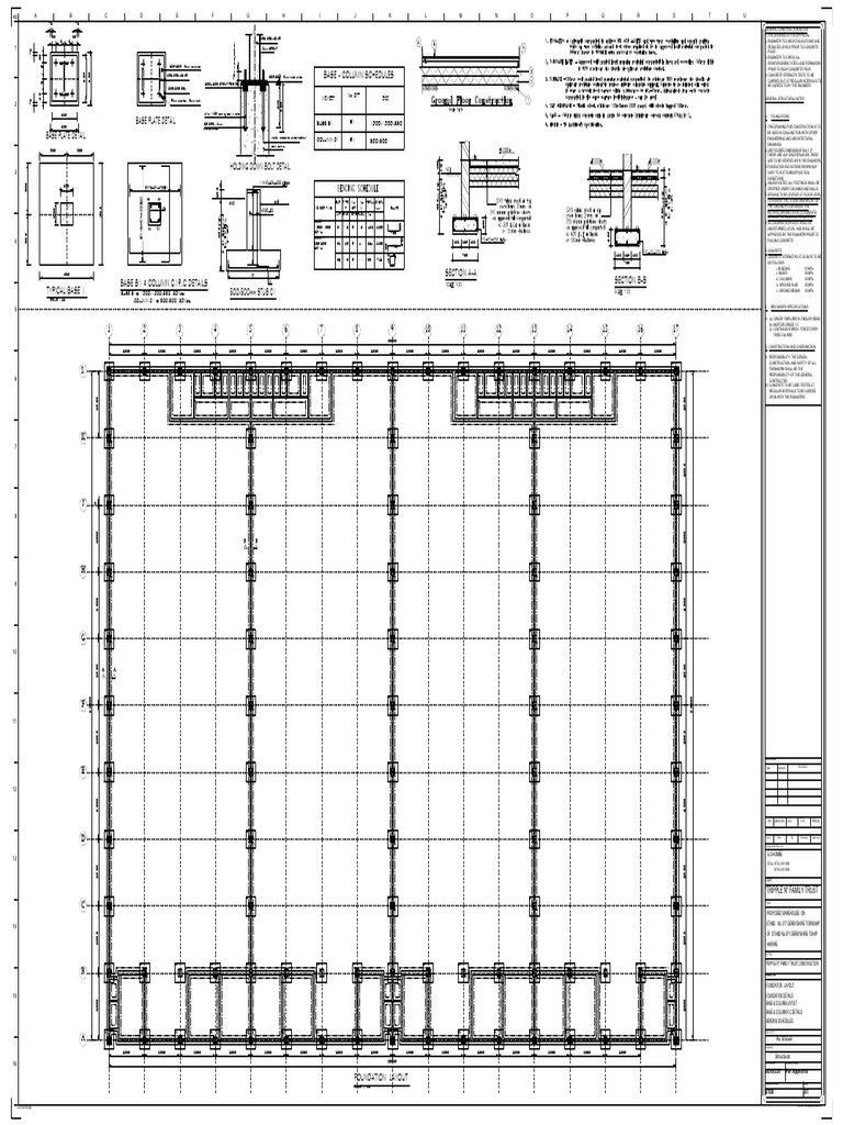 Tripple N Family Trust Str-01-Model | PDF | Concrete | Column