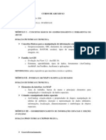 CURSO DE ARCGIS 9.3 – PROGRAMA