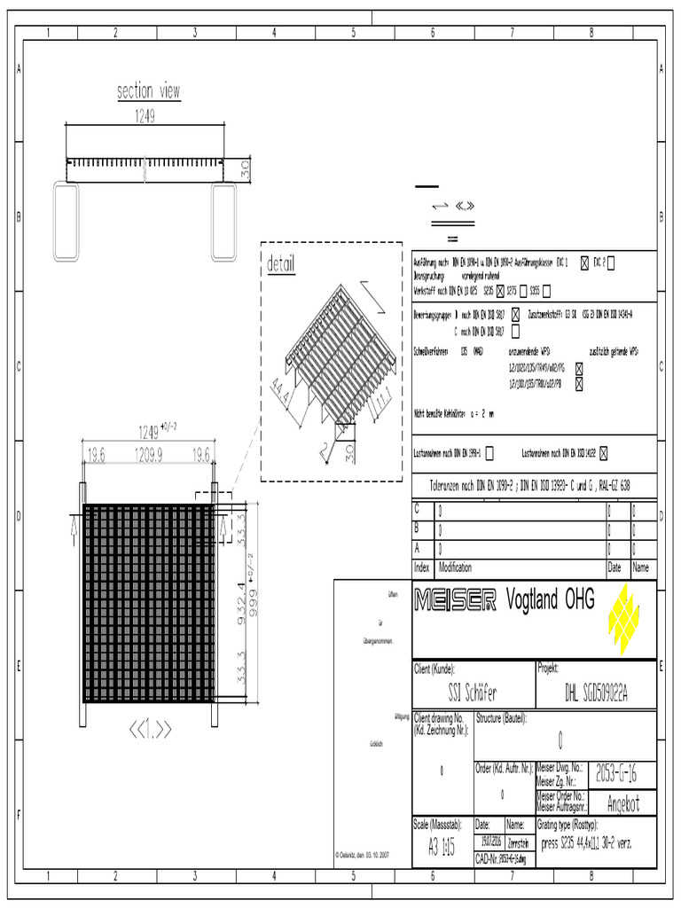 Grating Production Approval Process | PDF