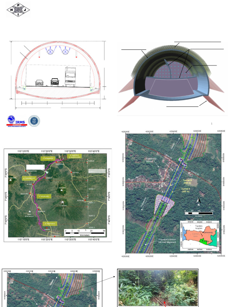 Designing SEM For Constructing JJB Tunnels | PDF | Tunnel | Clay