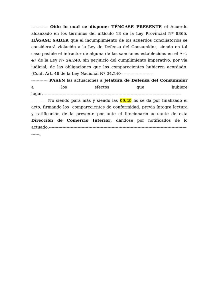 Acuerdo 1 | PDF