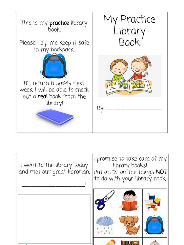 Practice Library Book Care Guide | PDF