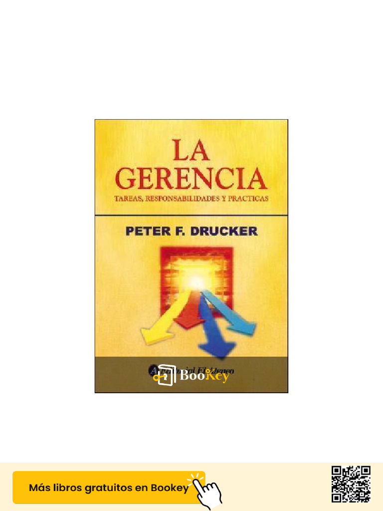 Reflexiones sobre la Gerencia de Drucker | PDF | Capitalismo | Sociedad