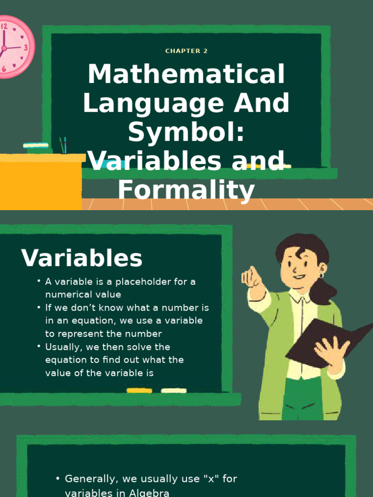 Understanding Variables in Mathematics | PDF | Theorem | Mathematical Proof