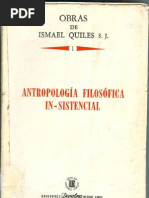 antropologia filosofica in-sistencial