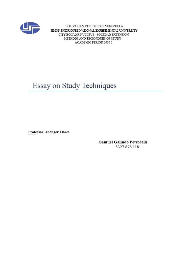 Effective Study Techniques for Success | PDF | Learning | Motivational