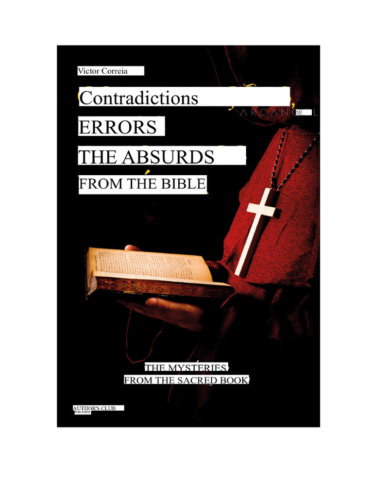 Contradictions Errors and Absurdities of The Bible | PDF | Jesus | Bible