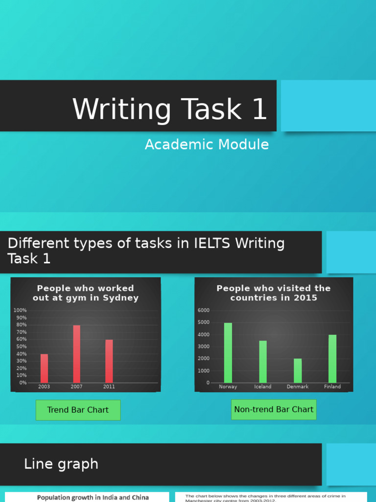 IELTS Writing Task 1 Overview | PDF