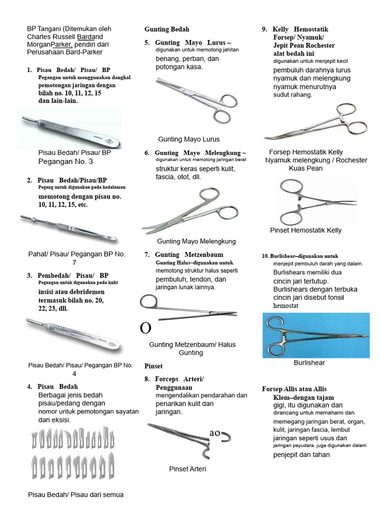 Instrumen Bedah | PDF