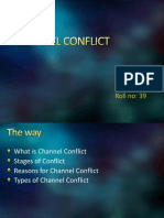 Channel Conflict - Sales and Distribution Management