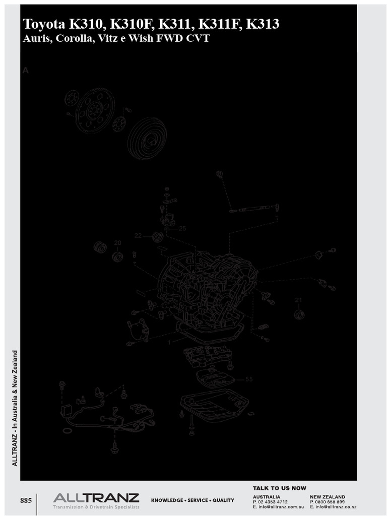 K310 - K310F - K311 - K311F - K313 CVT (Alltranz) | PDF