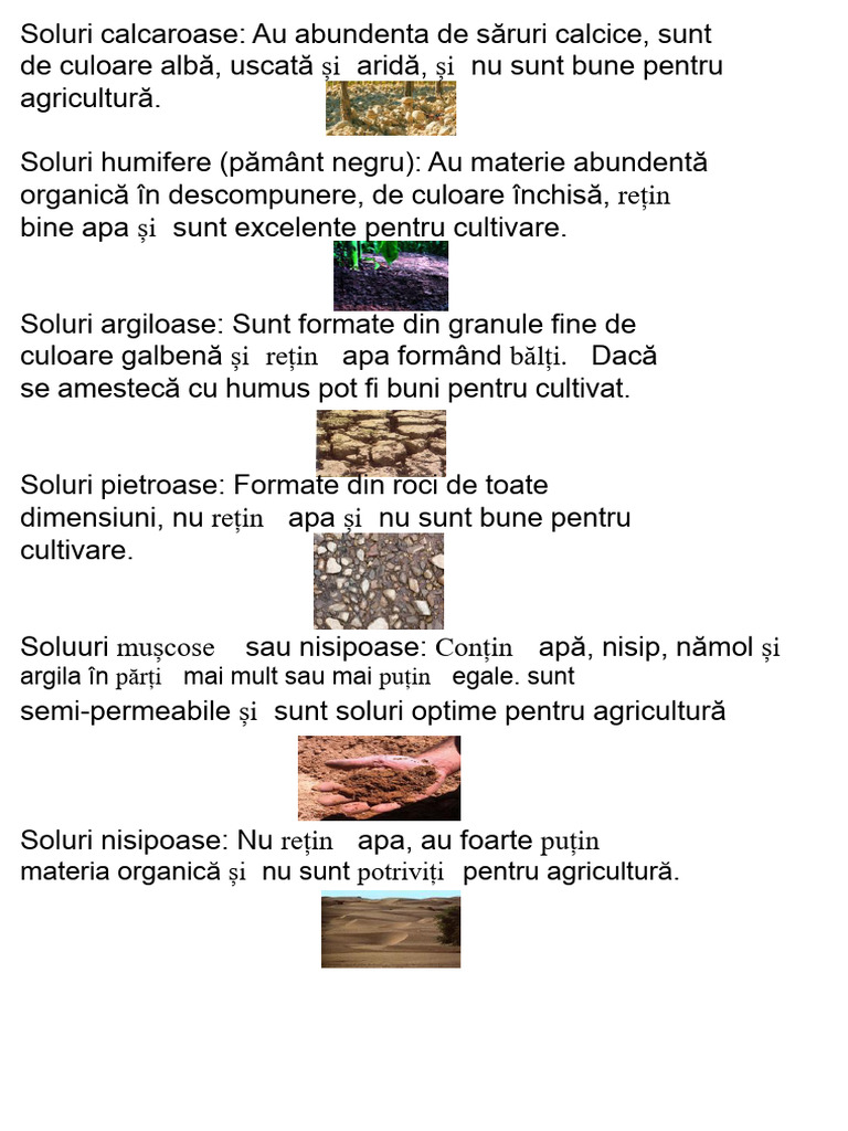Tipuri de Soluri | PDF