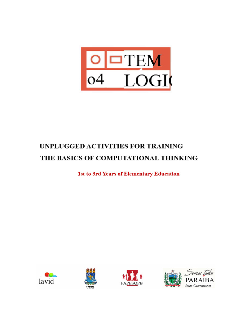 Unplugged Activities for Computational Thinking | PDF | Sequence ...