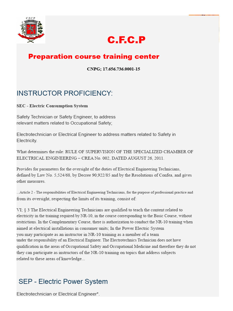 Electrical Safety Training Course Overview | PDF | Personal Protective ...