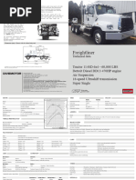 Detroit DD13 Engine Specifications | PDF | Horsepower | Engines