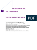 Your Personal Development Plan Part 1 - Introduction