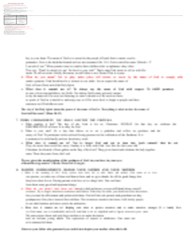 Understanding the Ten Commandments | PDF | Lie | Religious Belief And ...