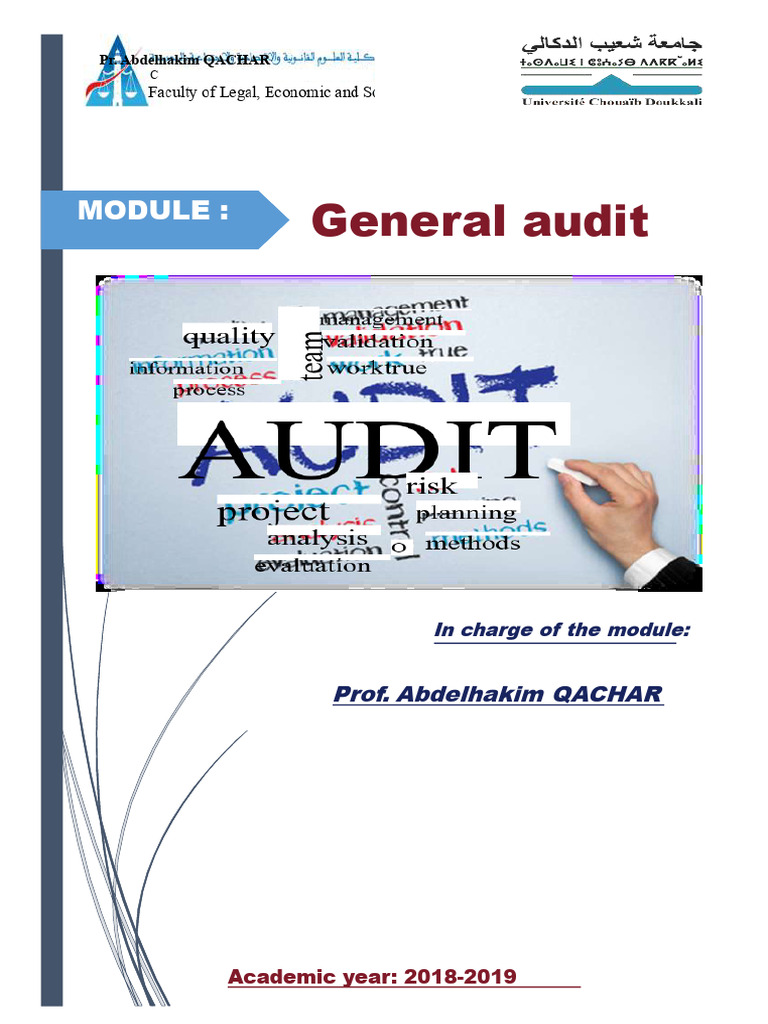 General Audit Course Overview | PDF | Audit | Internal Audit