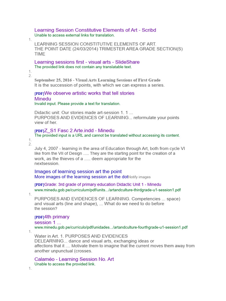 Learning Session Constitutive Elements of Art | PDF | Composition ...
