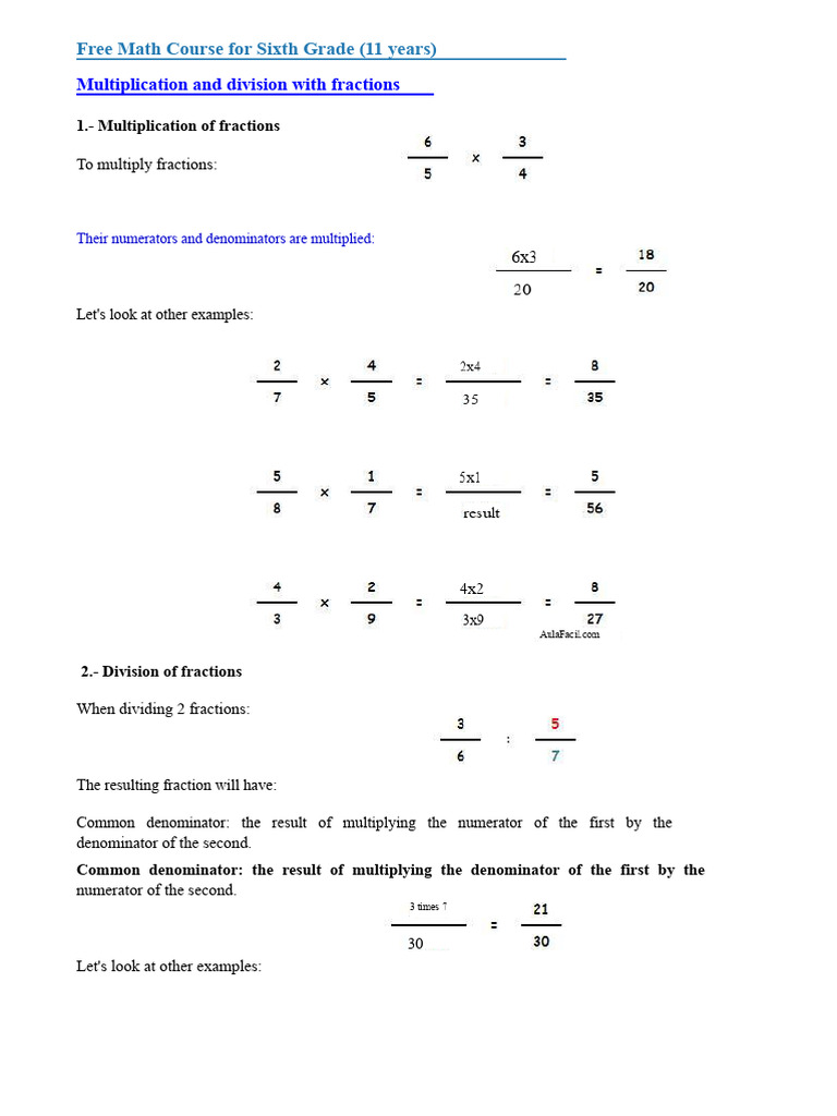 Free Math Course Sixth Grade | PDF | Mathematical Concepts | Algebra