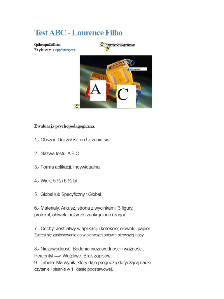 Test ABC | PDF