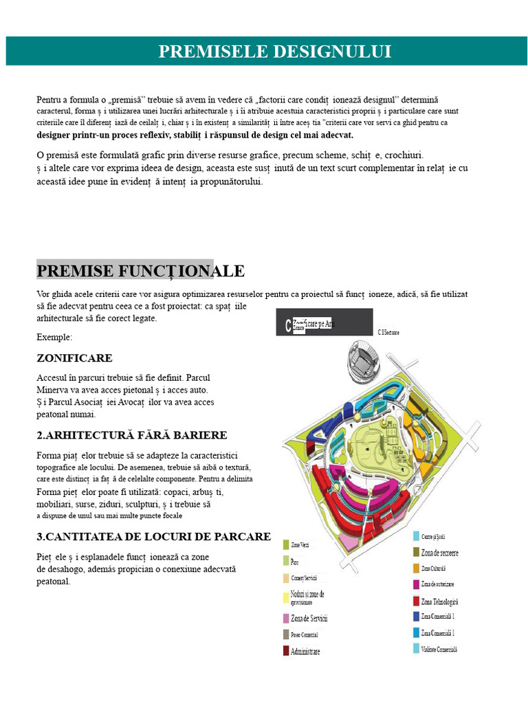 Premise de Design Urban | PDF