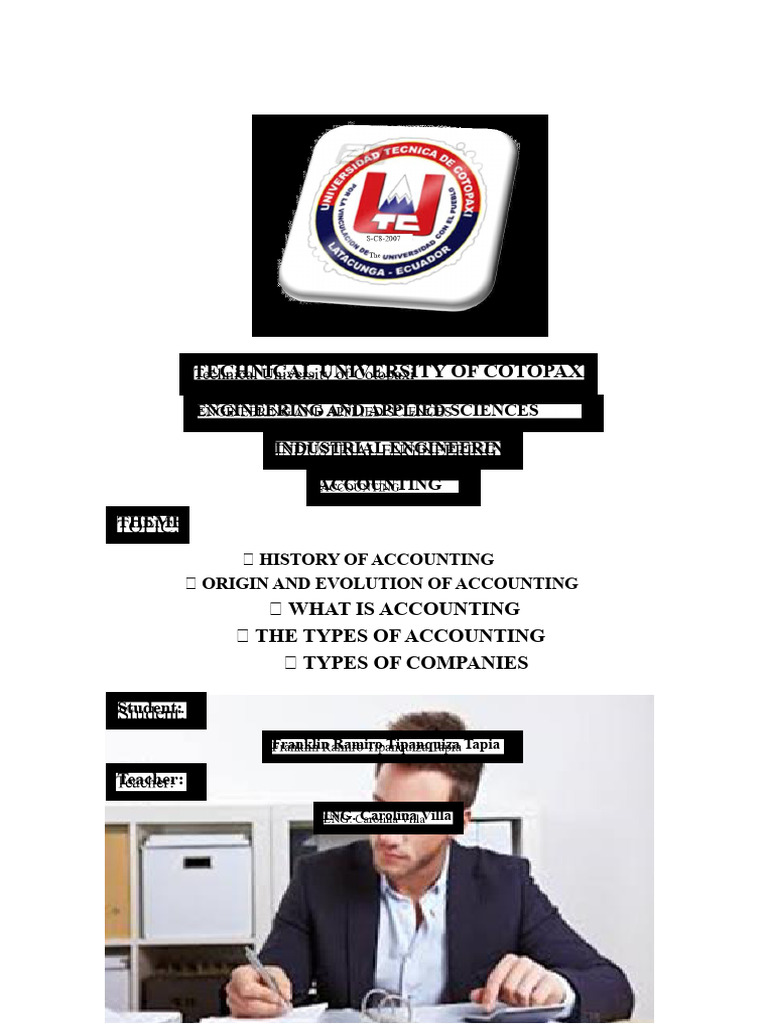 History of Accounting | PDF | Debits And Credits | Economies