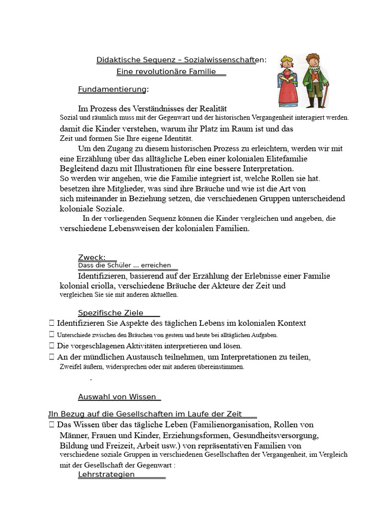 Didaktische Sequenz Azcuenaga Silvia | PDF