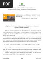 Documentário - nós e os outros.