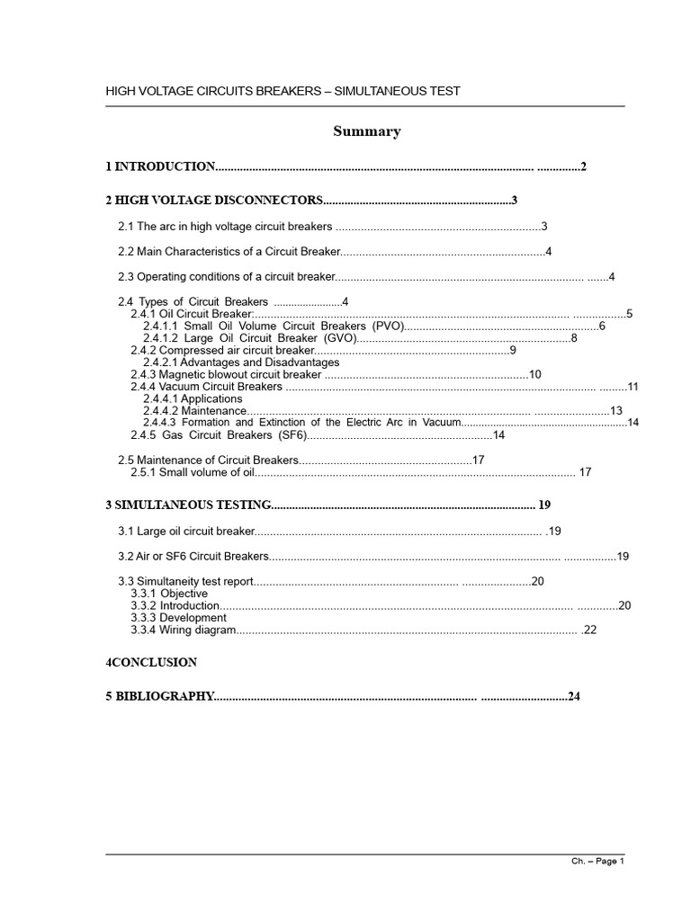 High Voltage Circuit Breakers Testing Guide | PDF | Switch | Electric Arc