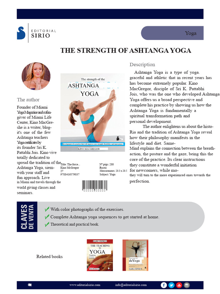 The Power of Ashtanga Yoga SIRIO HZGBWP | PDF | Meditation | Indian ...
