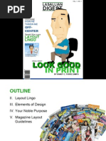 Magazine Layout by Randy Torrecampo