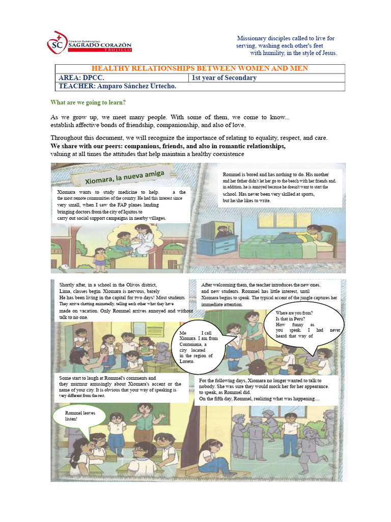 Building Healthy Relationships in School | PDF | Love | Friendship