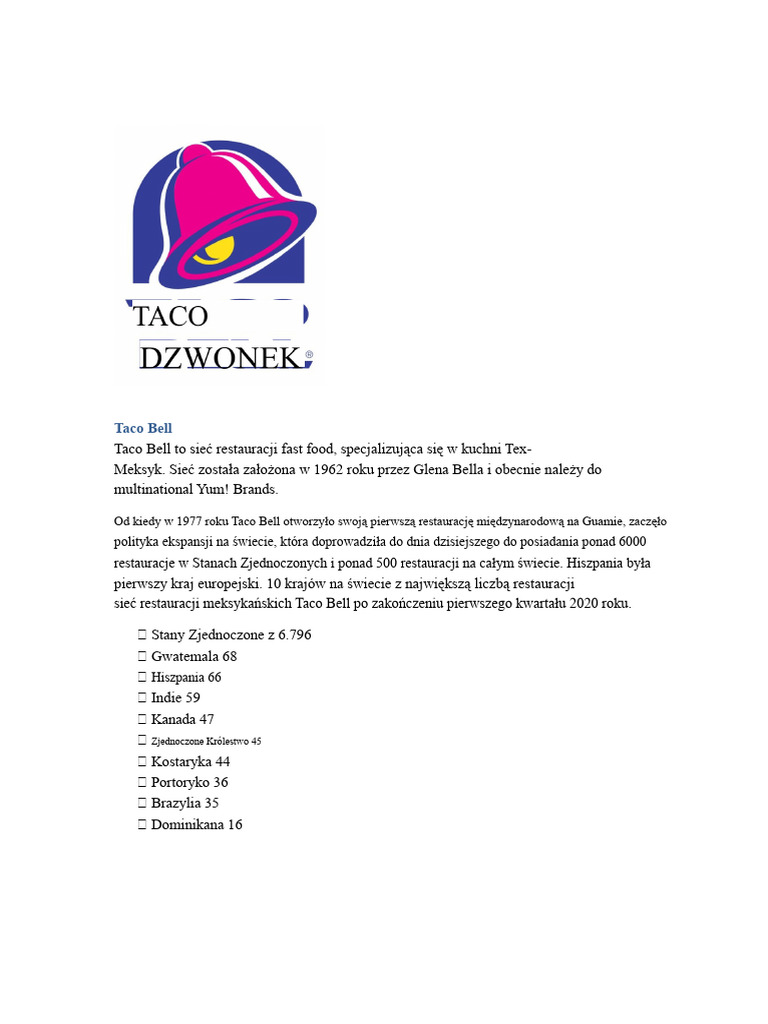 Taco Bell | PDF