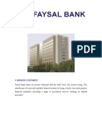 Faisal Bank Report