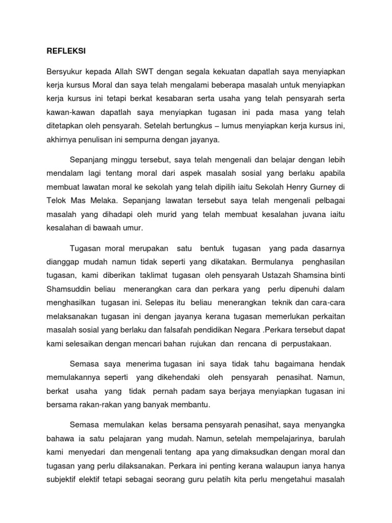  REFLEKSI 
