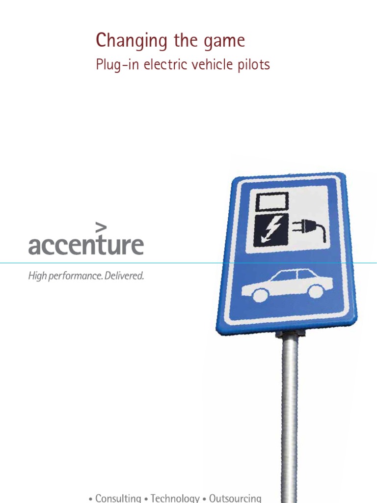 Accenture Utilities Study Changing the Game Plug In Hybrid Electric