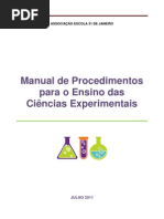 Manual de Procedimentos Ciencias