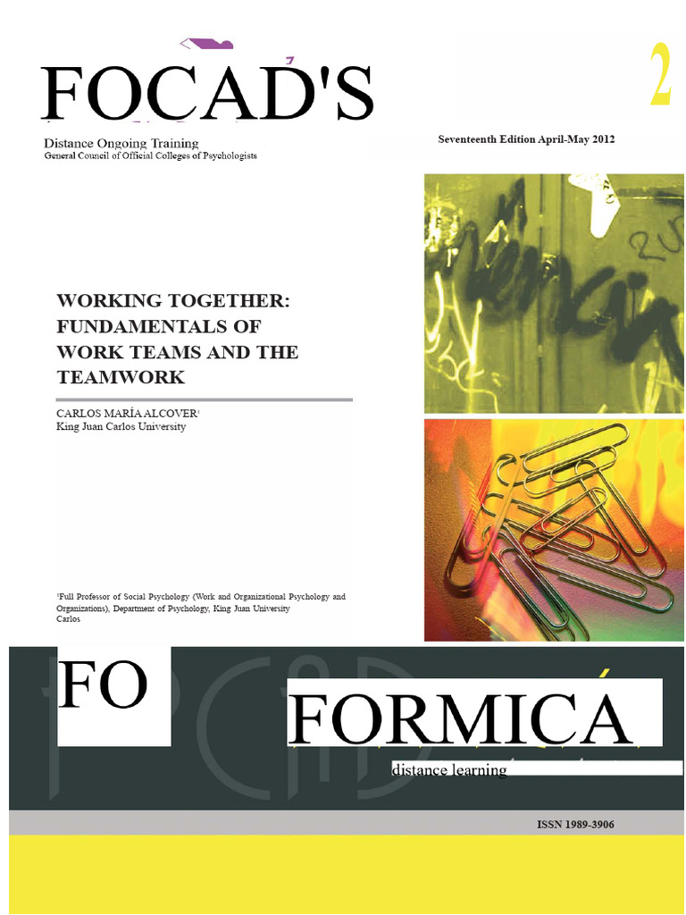 Fundamentals of Work Teams and Teamwork PDF | PDF | Leadership ...