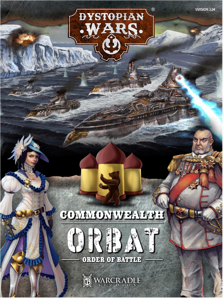 Commonwealth ORBAT for Dystopian Wars | PDF | Naval Mine | Artillery