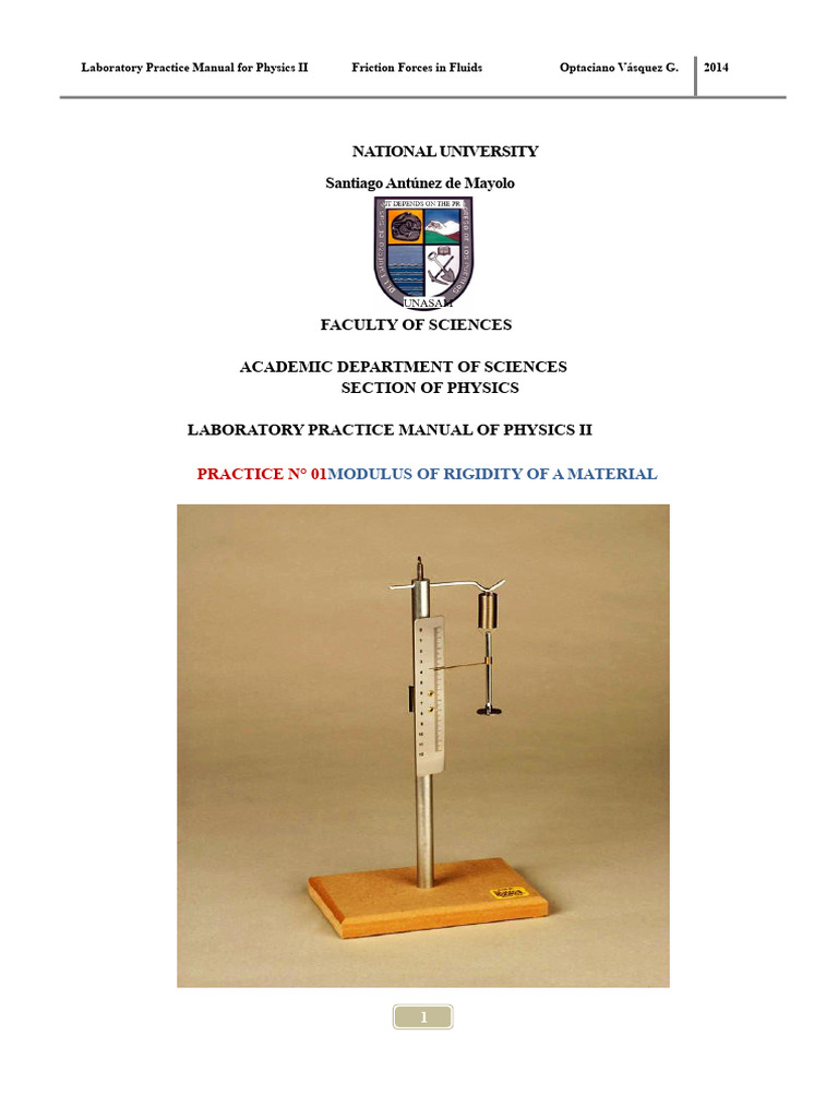 Lab Report No. 01 Physics Ii | PDF | Force | Oscillation