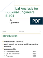 Numerical Analysis For Industrial Engineers IE 404: by Oğuz Akalın