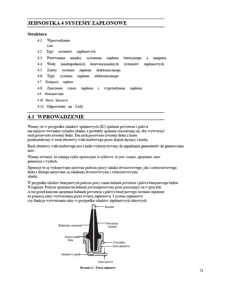 Systemy Zapłonowe | PDF