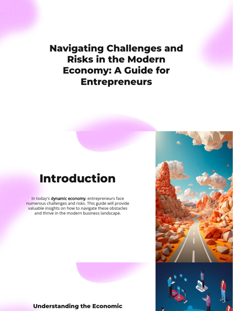 Challenges and Risks and Modern Economy | PDF | Entrepreneurship ...