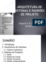 Arquitetura de Sistemas e Padroes de Projeto - Aula 01 - Parte 01