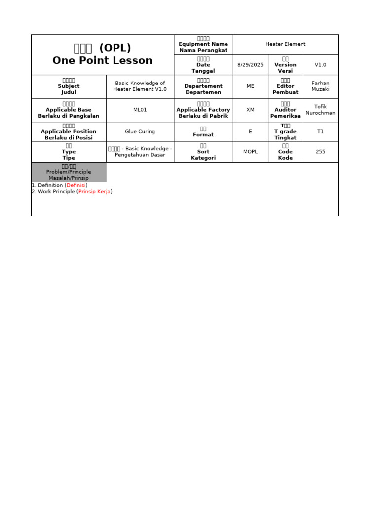 Basic Knowledge of Heater Element V1.0 | PDF