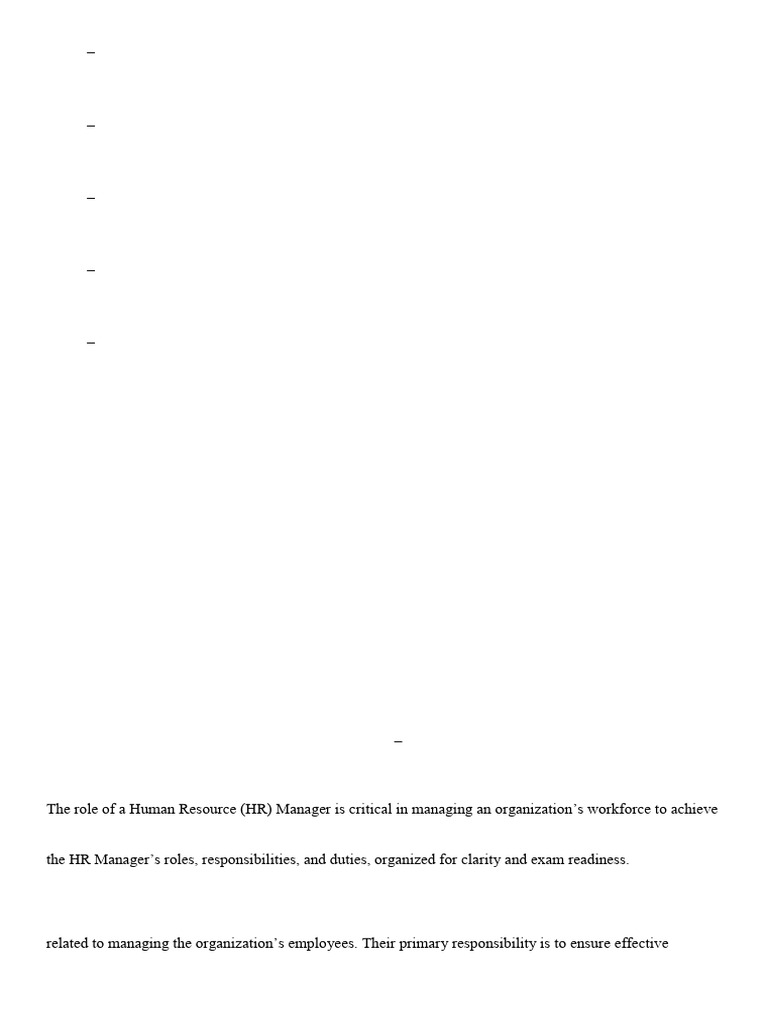 Sem Notes-4 | PDF | Human Resource Management | Human Resources