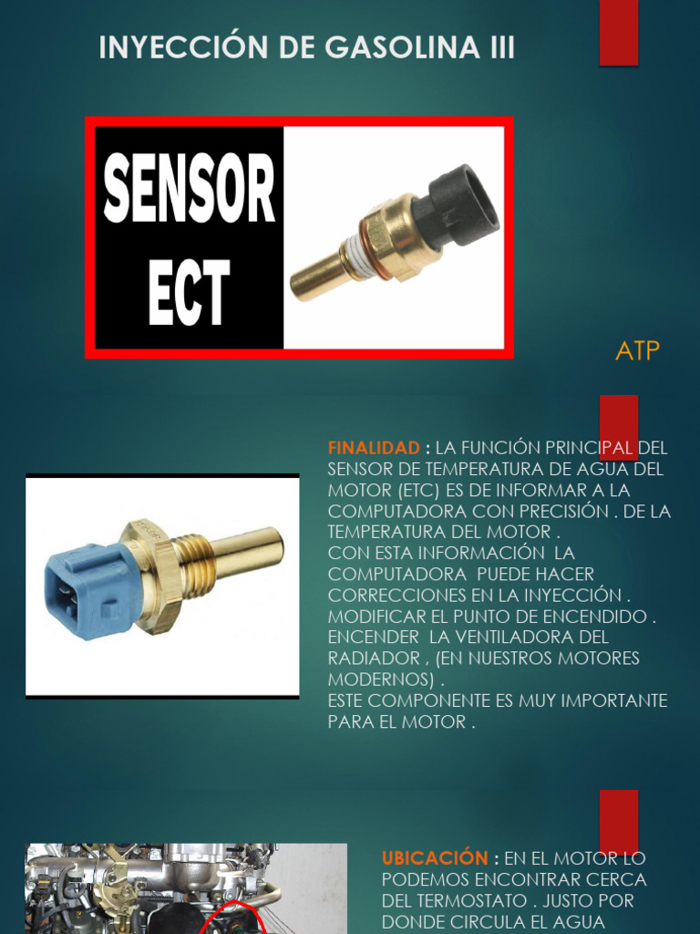 6.1 Finalidad Del Sensor ECT | PDF